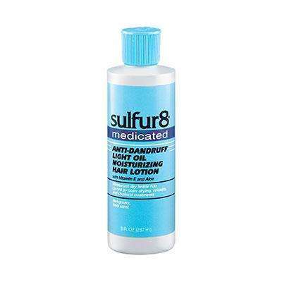 Sulfur8 Medicated Anti-Dandruff Light Oil Moisturizing Hair Lotion - Deluxe Beauty Supply