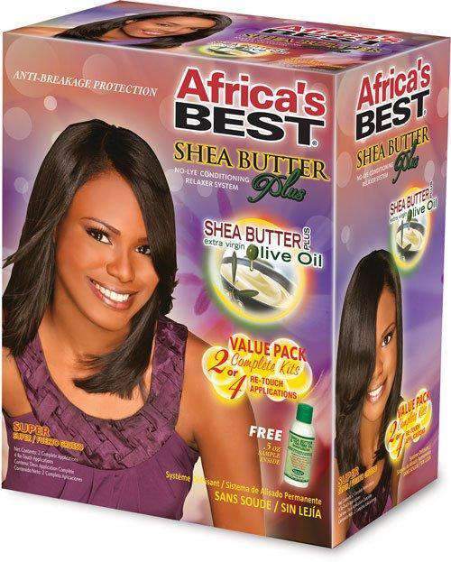 Africa's Best Shea Butter Plus Relaxer Value Pack Super - Deluxe Beauty Supply