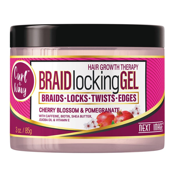 Next Image Braid Locking Gel -  Cherry Blossom & Pomegranate 3oz