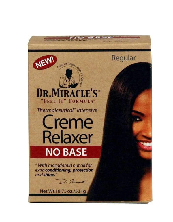Dr.Miracle's No Base Creme Relaxer Regular - Deluxe Beauty Supply