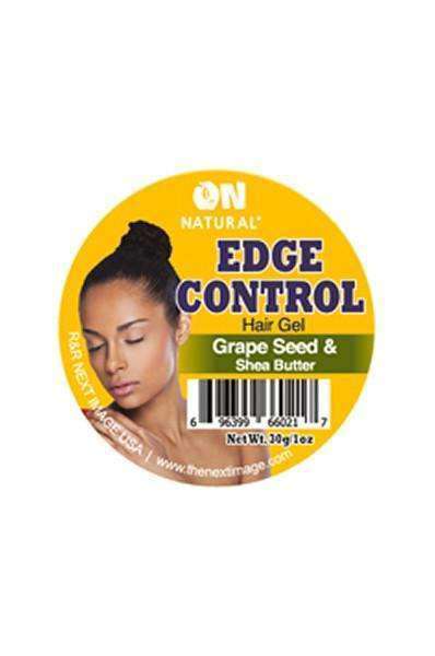 ON Natural Edge Control Hair Gel - Grape Seed & Shea Butter - Deluxe Beauty Supply