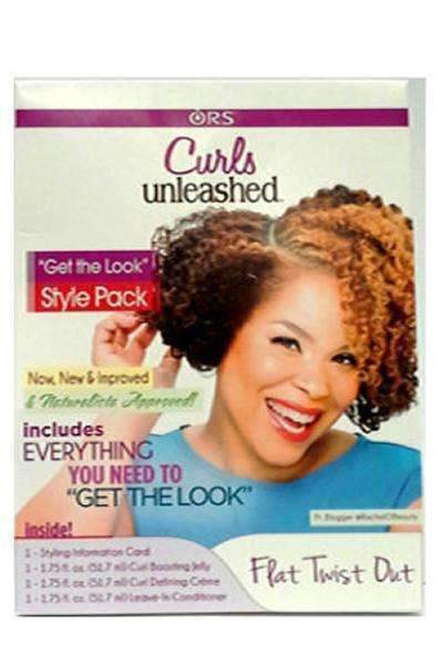 Curls Unleashed Get The Look Style Pack Flat Twist Out - Deluxe Beauty Supply