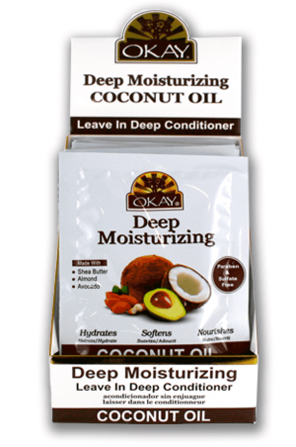 Okay Coconut Oil Leave-in Deep Conditioner - Deluxe Beauty Supply