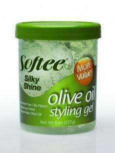 Softee Olive Oil Styling Gel 8oz - Deluxe Beauty Supply
