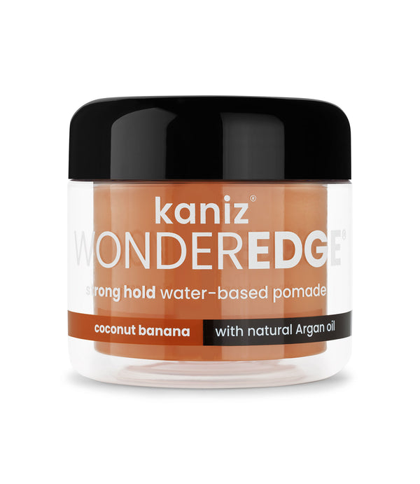Kaniz WonderEdge Strong Hold Water Based Pomade - Coconut Banana