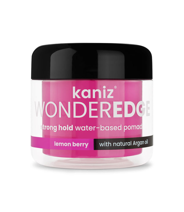 Kaniz WonderEdge Strong Hold Water Based Pomade - Lemon Berry