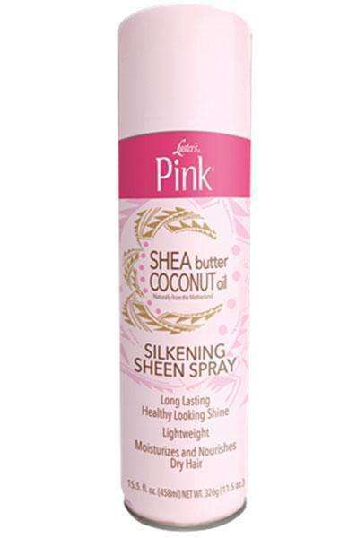 Pink Shea Butter Coconut Oil Silkening Sheen Spray - Deluxe Beauty Supply