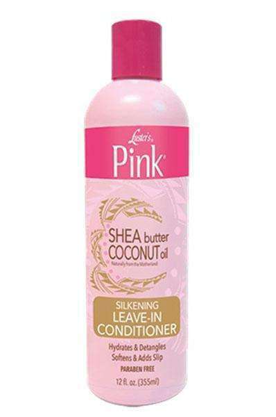 Pink Shea Butter Coconut Oil Silkening Leave In Conditioner - Deluxe Beauty Supply