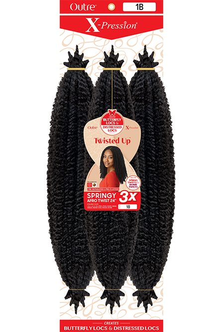 Outre X-pression Twisted Up Springy Afro Twist 16"