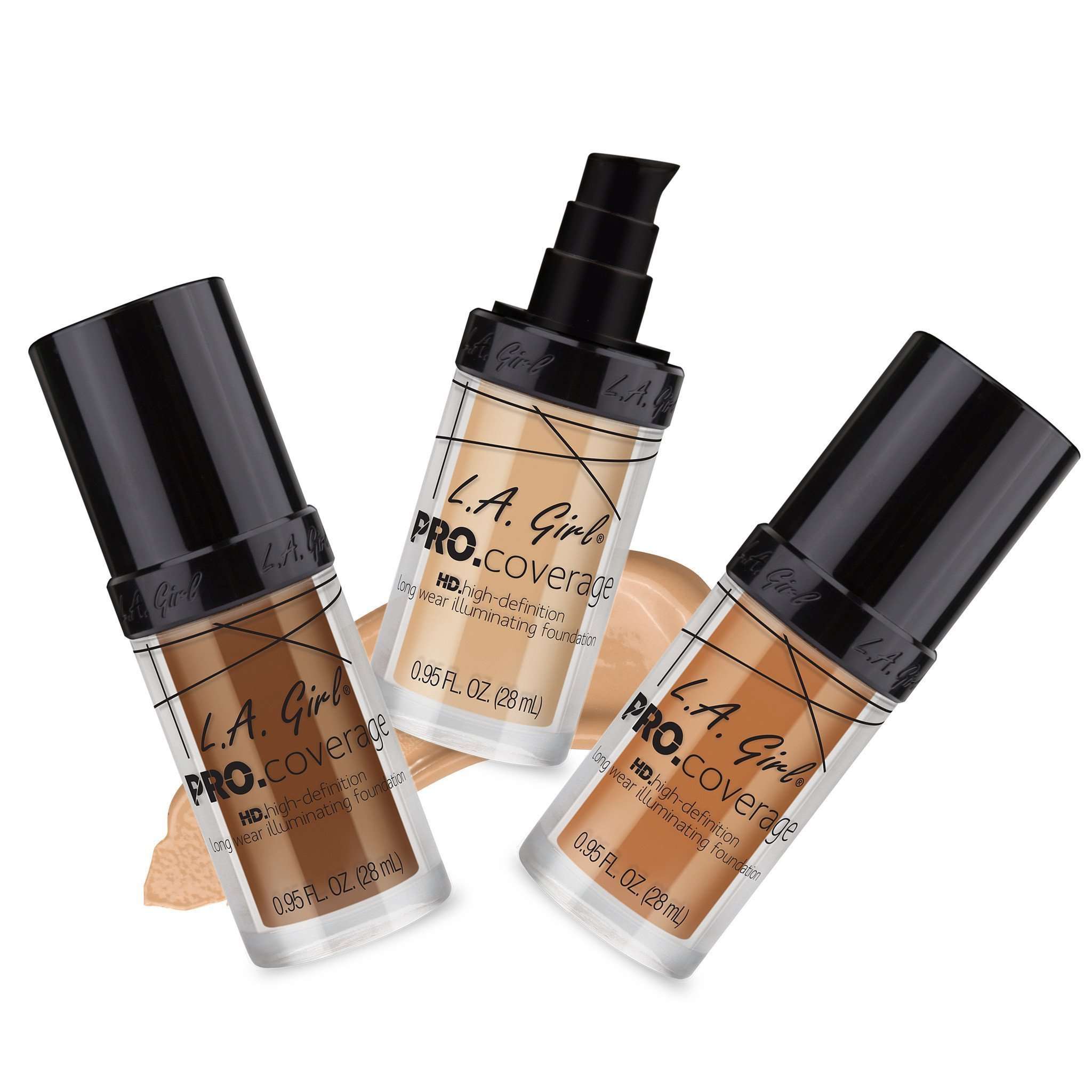 L.A. Girl Pro Coverage Illuminating Foundation - Deluxe Beauty Supply