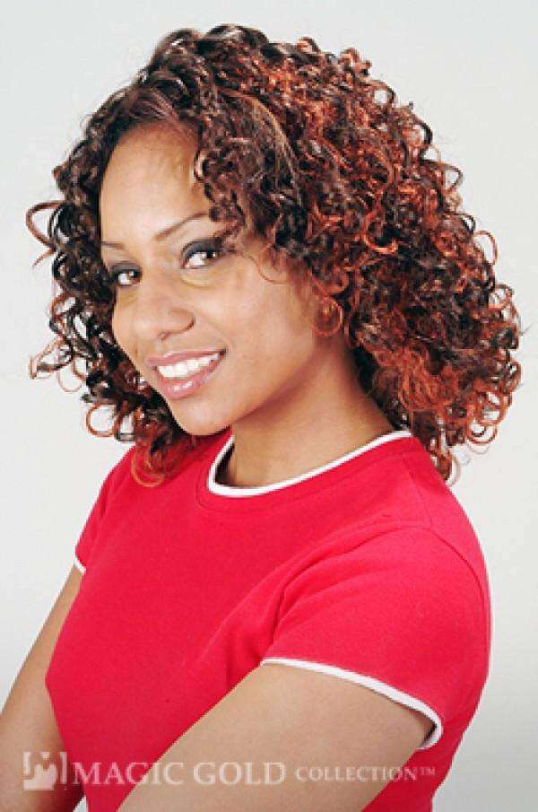Magic Gold Synthetic "Quick Do Weave" Wig #1 - Deluxe Beauty Supply