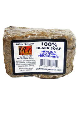 RA Cosmetics Black Soap Bar - Deluxe Beauty Supply