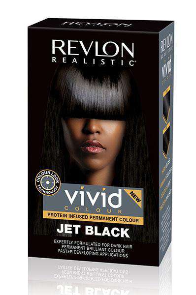 Revlon Realistic Vivid Hair Colour - Jet Black - Deluxe Beauty Supply