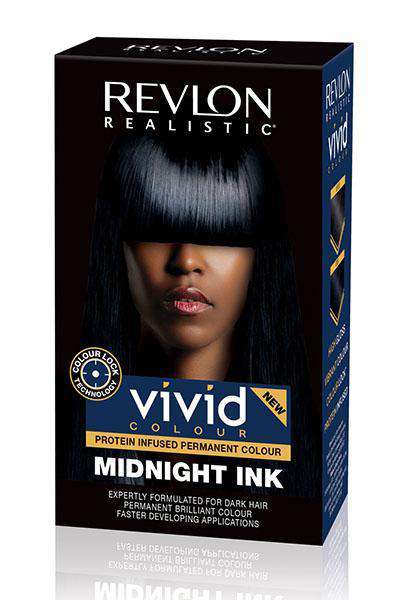 Revlon Realistic Vivid Hair Colour - Midnight Ink - Deluxe Beauty Supply