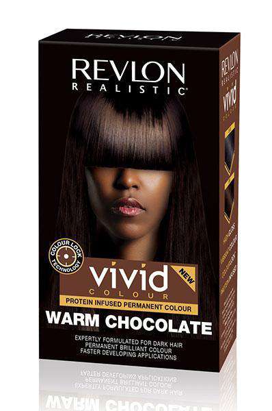 Revlon Realistic Vivid Hair Colour - Warm Chocolate - Deluxe Beauty Supply