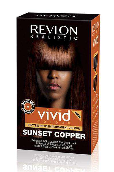 Revlon Realistic Vivid Hair Colour - Sunset Copper - Deluxe Beauty Supply