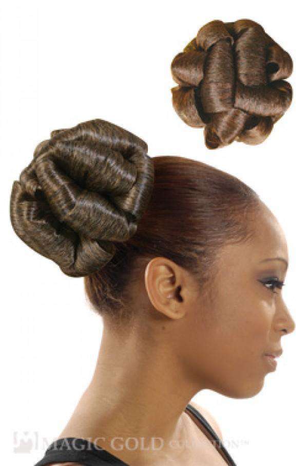 Magic Gold Drawstring Bun Ribbon - Deluxe Beauty Supply