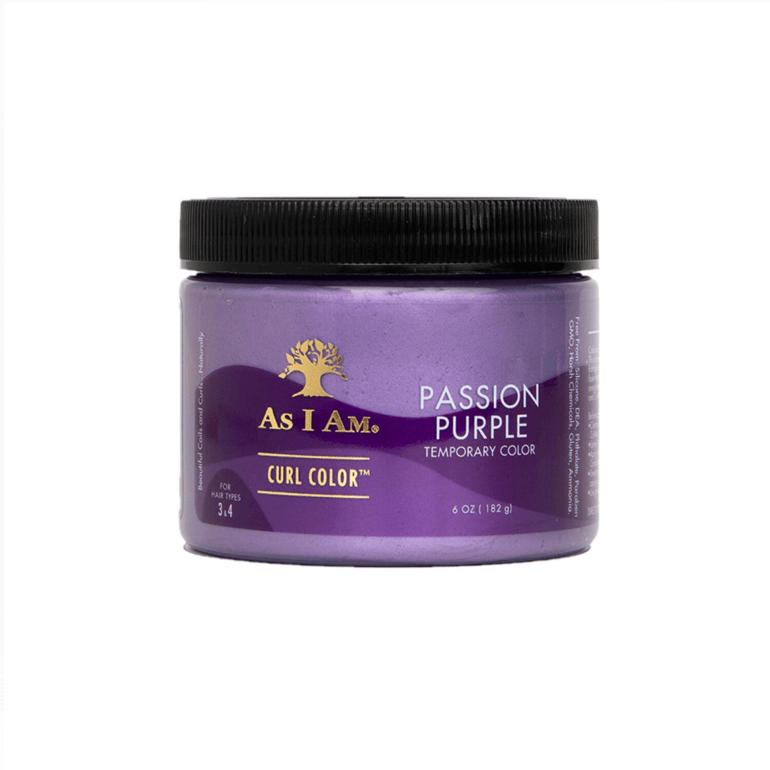 As I Am Curl Color Temporary Hair Color - Passion Purple