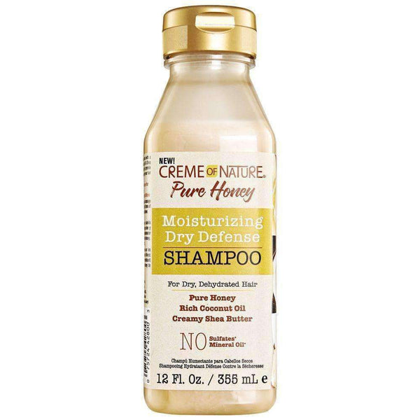 Creme Of Nature Pure Honey Moisturizing Dry Defense Shampoo - Deluxe Beauty Supply