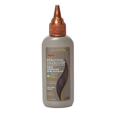 Beautiful Collection Semi-Permanent Advanced Gray Solution - 2A Rich Dark Brown - Deluxe Beauty Supply