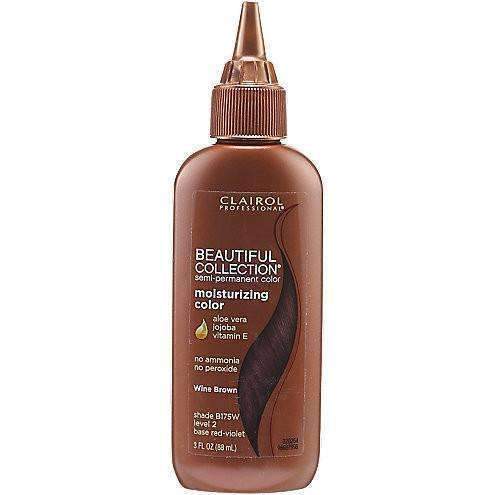 Beautiful Collection Semi-Permanent Haircolor 175W Wine Brown - Deluxe Beauty Supply
