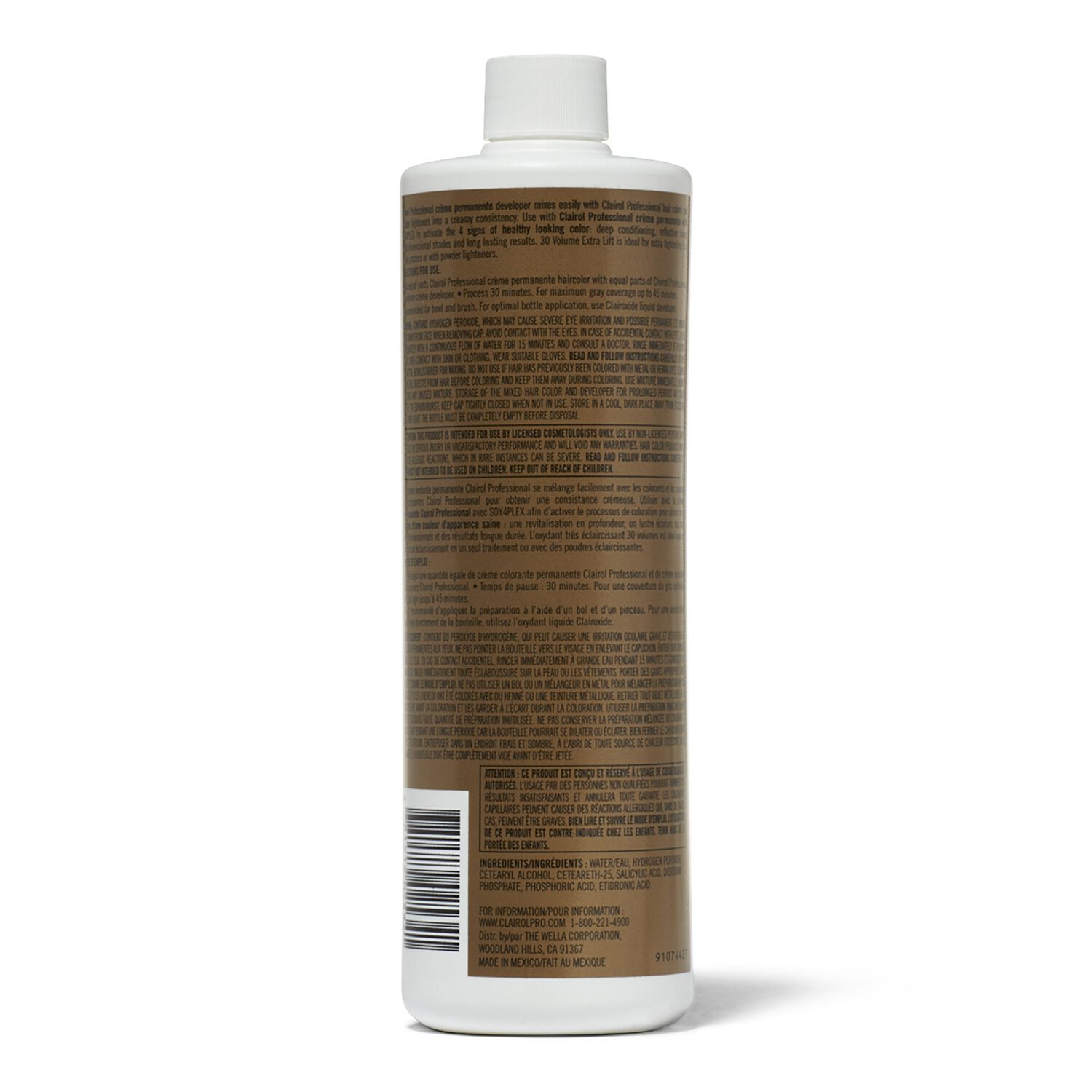 Clairol Professional SOY4PLEX Cream Permanente Developer Volume 10