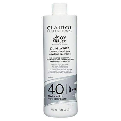 Clairol Professional Pure White Cream Developer Volume 40 - Deluxe Beauty Supply