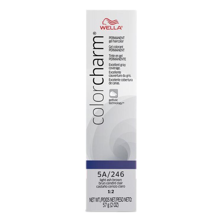 Wella Color Charm Gel Permanent Hair Color - 5A/246 Light Ash Brown