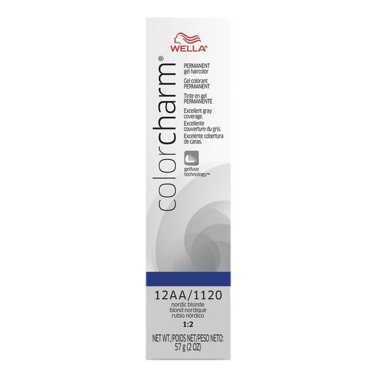 Wella Color Charm Gel Permanent Hair Color - 12AA/1120 Nordic Blonde