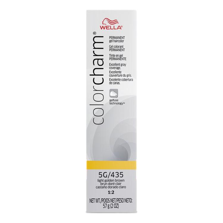 Wella Color Charm Gel Permanent Hair Color - 5G/435 Light Golden Brown
