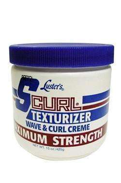 S Curl Texturizer Wave & Curl Creme - Maximum Strength - Deluxe Beauty Supply