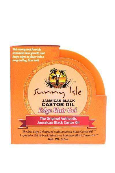 Sunny Isle Jamaican Black Castor Oil Edge Hair Gel - Deluxe Beauty Supply