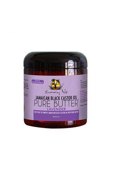 Sunny Isle Jamaican Black Castor Oil Pure Butter 4oz - Lavender - Deluxe Beauty Supply