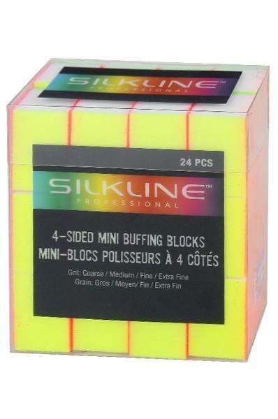 Silkline Professionals 4-Sided Mini Buffing Blocks - Deluxe Beauty Supply