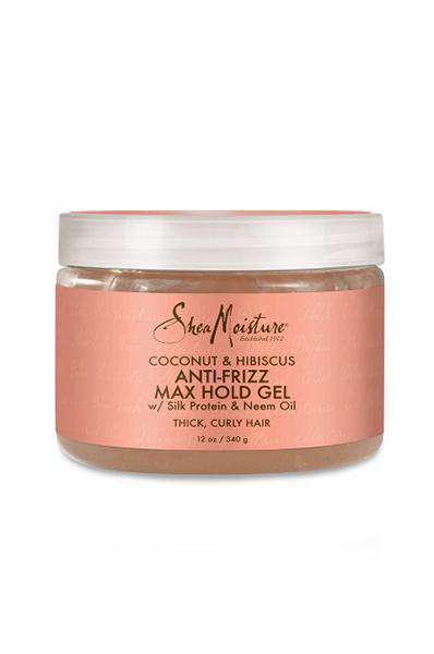 Shea Moisture Coconut & Hibiscus Anti-Frizz Max Hold Gel - Deluxe Beauty Supply