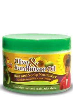 Sofn'free Pretty Olive & Sunflower Oil Hair & Scalp Nourisher - Deluxe Beauty Supply