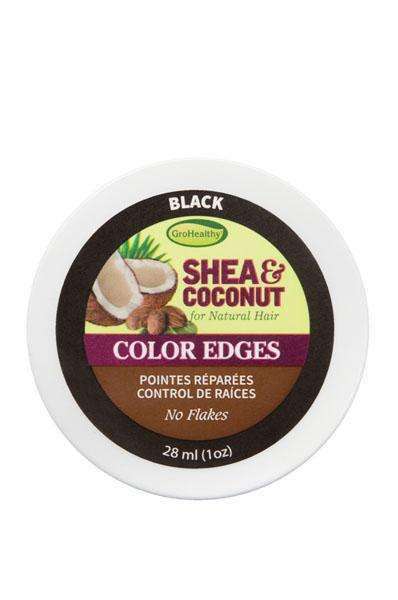 Sofn'free Gro Healthy Shea & Coconut Color Edges - Black - Deluxe Beauty Supply