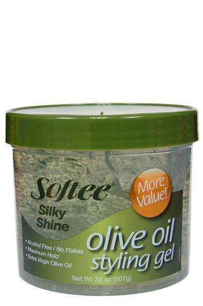 Softee Olive Oil Styling Gel 32oz - Deluxe Beauty Supply