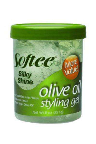 Softee Olive Oil Styling Gel 16oz - Deluxe Beauty Supply