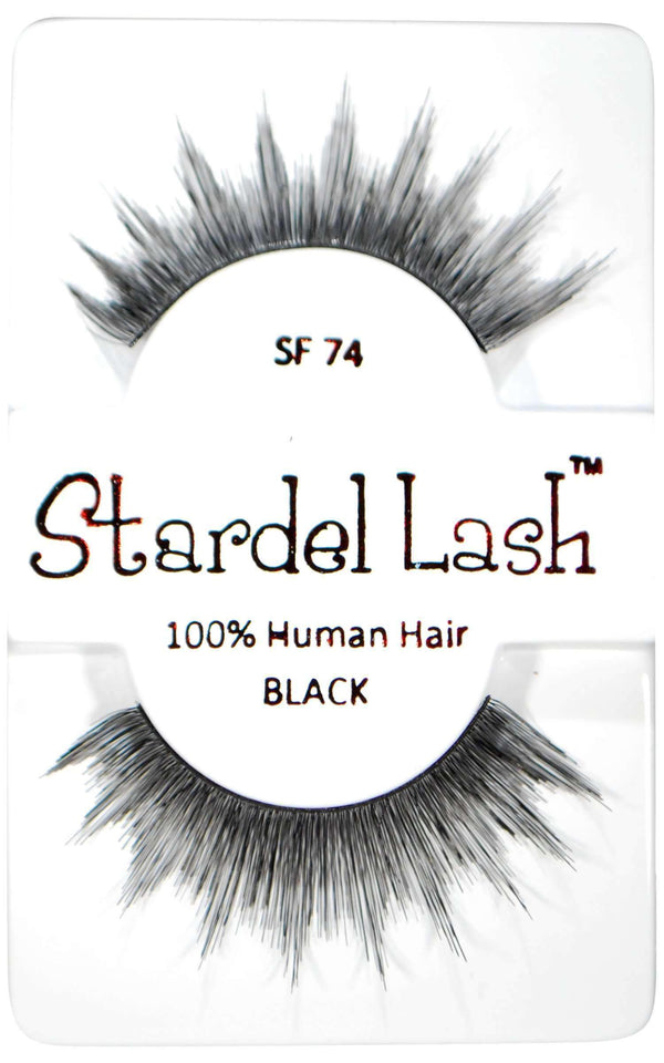 Stardel Lash 100% Human Hair Lashes - SF 74 Black - Deluxe Beauty Supply