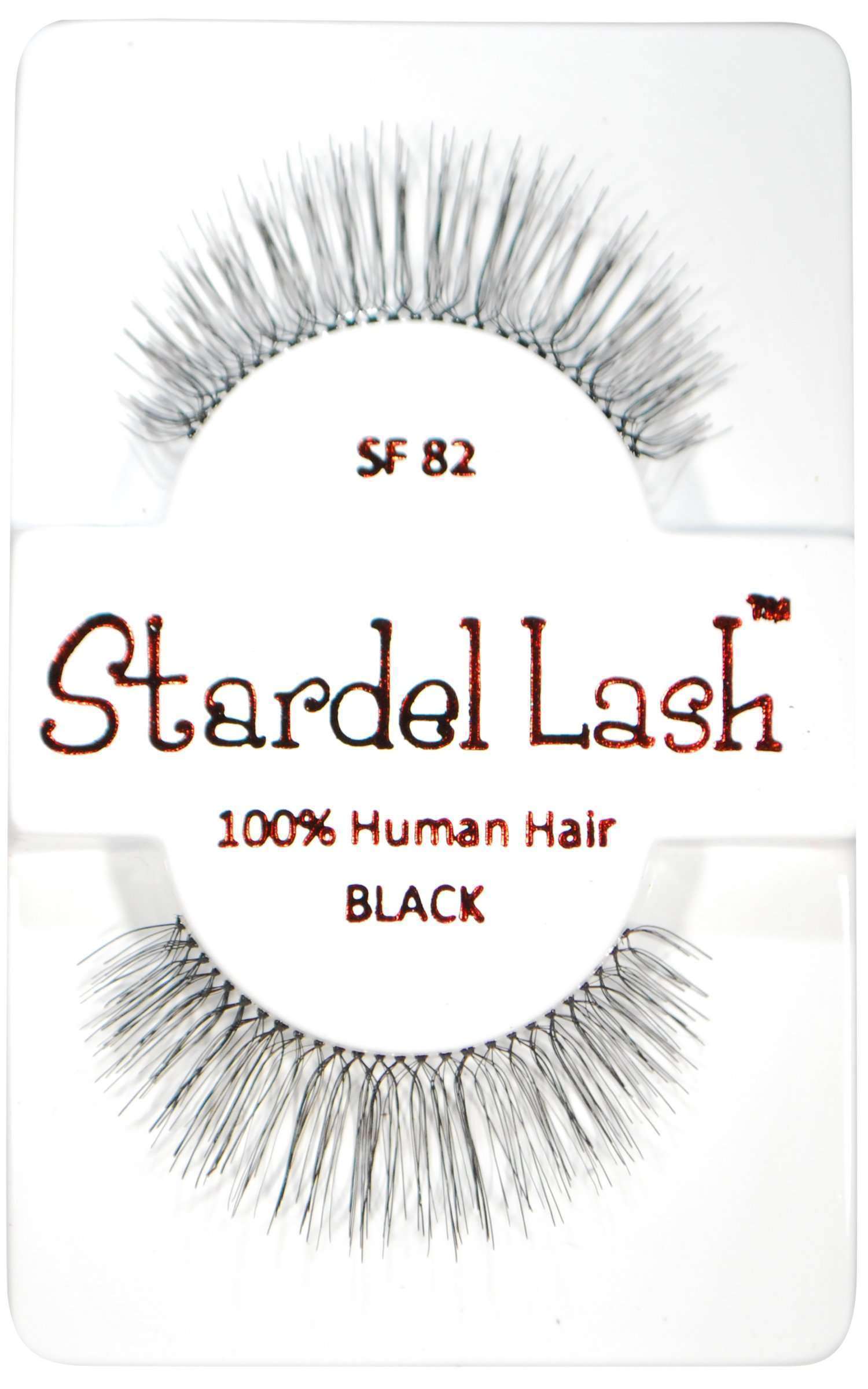 Stardel Lash 100% Human Hair Lashes - SF 82 Black - Deluxe Beauty Supply