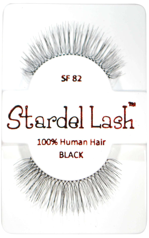Stardel Lash 100% Human Hair Lashes - SF 82 Black - Deluxe Beauty Supply