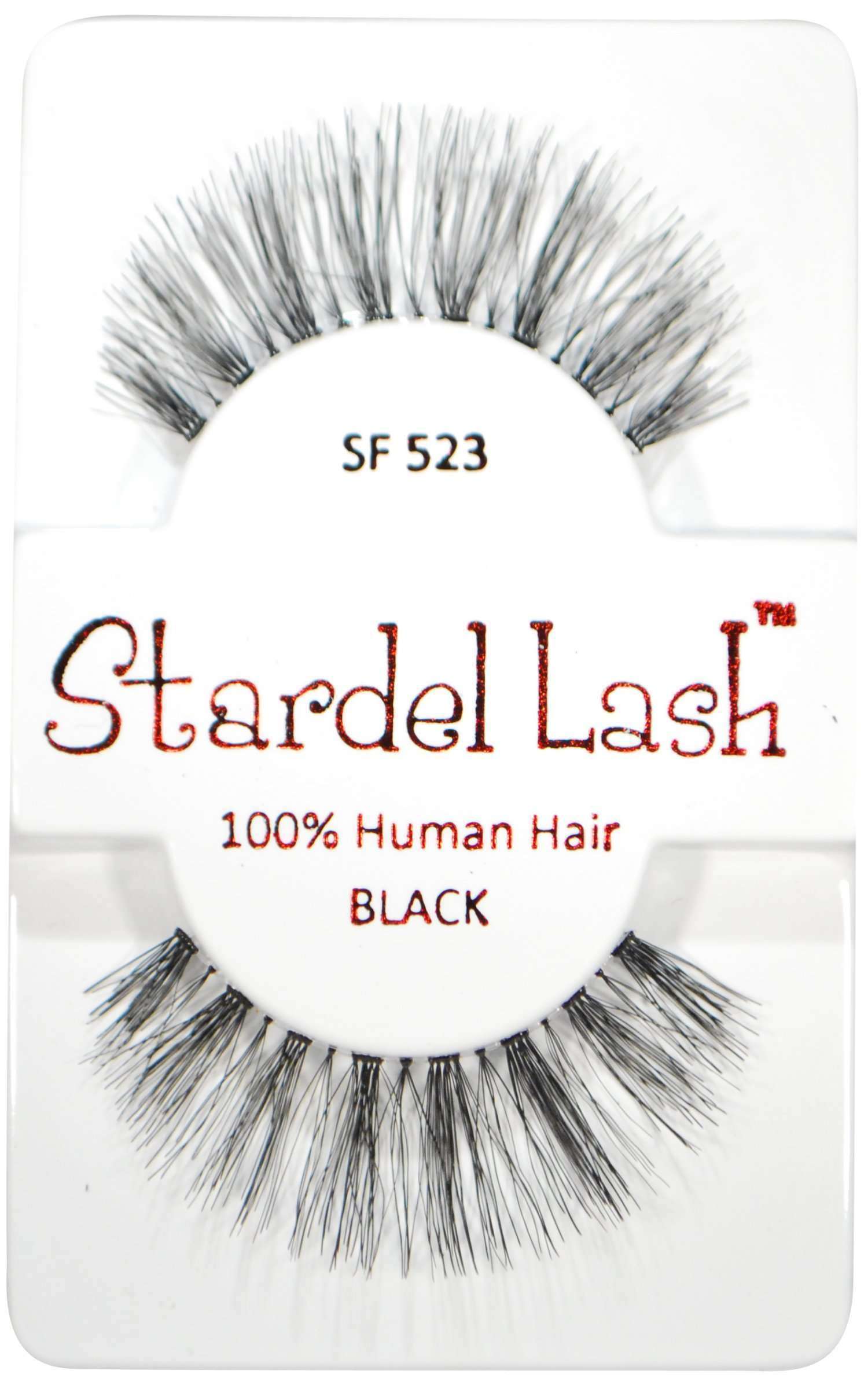 Stardel Lash 100% Human Hair Lashes - SF 523 Black - Deluxe Beauty Supply