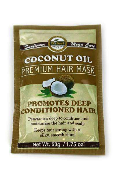 Sunflower Difeel Premium Hair Mask - Coconut Oil - Deluxe Beauty Supply