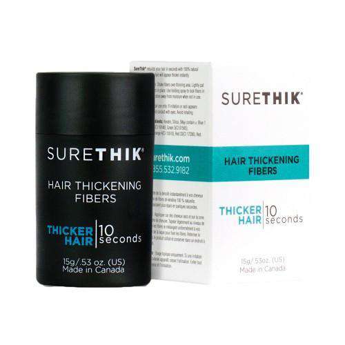 SureThik Hair Thickening Fibers Medium Brown - Deluxe Beauty Supply