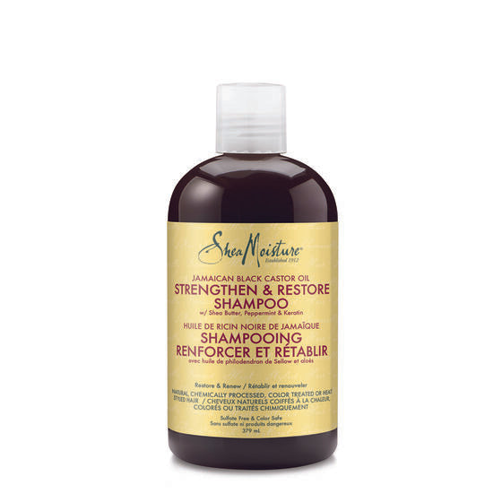 Shea Moisture Jamaican Black Castor Oil Strengthen, Grow & Restore Shampoo - Deluxe Beauty Supply
