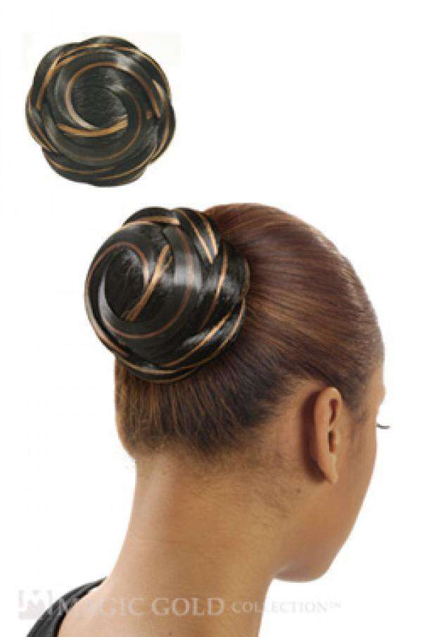 Magic Gold Drawstring Bun Sapphire - Deluxe Beauty Supply