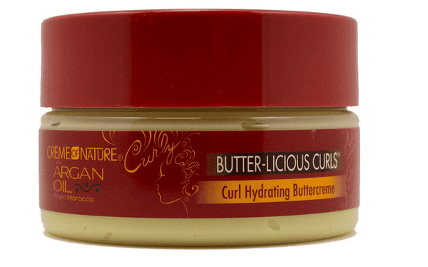 Creme Of Nature w/ Argan Oil Butter-Licious Curls Curl Hydrating Buttercreme - Deluxe Beauty Supply