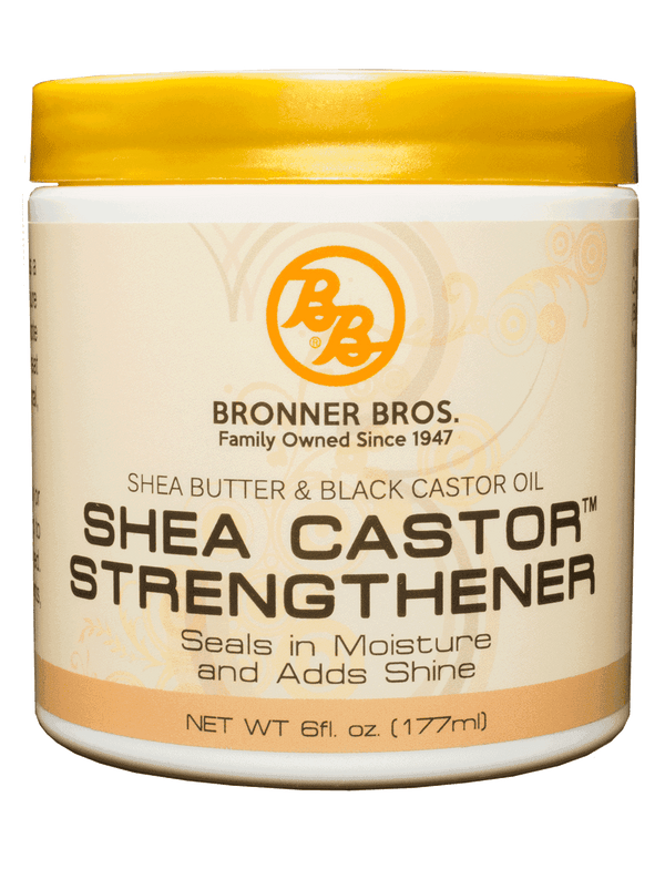 Bronner Brothers Shea Butter & Black Castor Oil Shea Castor Strengthener - Deluxe Beauty Supply