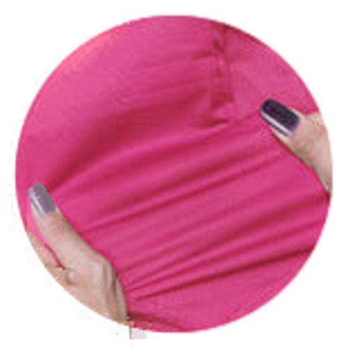 Touch Down Spandex Edge Scarf - Hot Pink